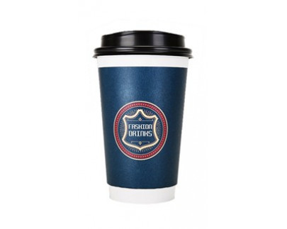 Двухслойные картонные стаканы(ThermoCup)